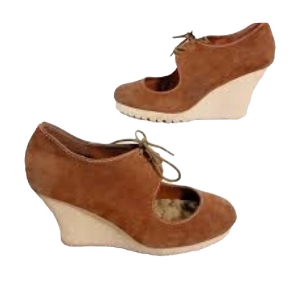 Lace up Wedges - Picture 3 of 7